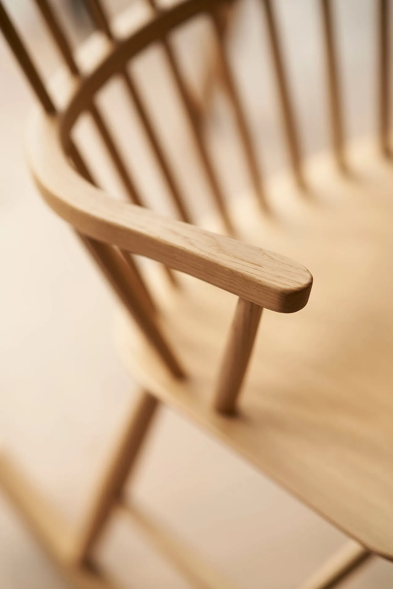 J52G ロッキングチェア, Oak nature oil FDB Møbler