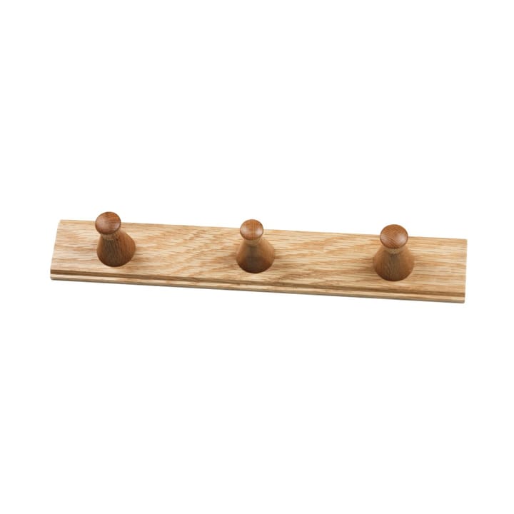 Q3 Allé フックラック フック3個 - Oak nature lacquered - FDB Møbler