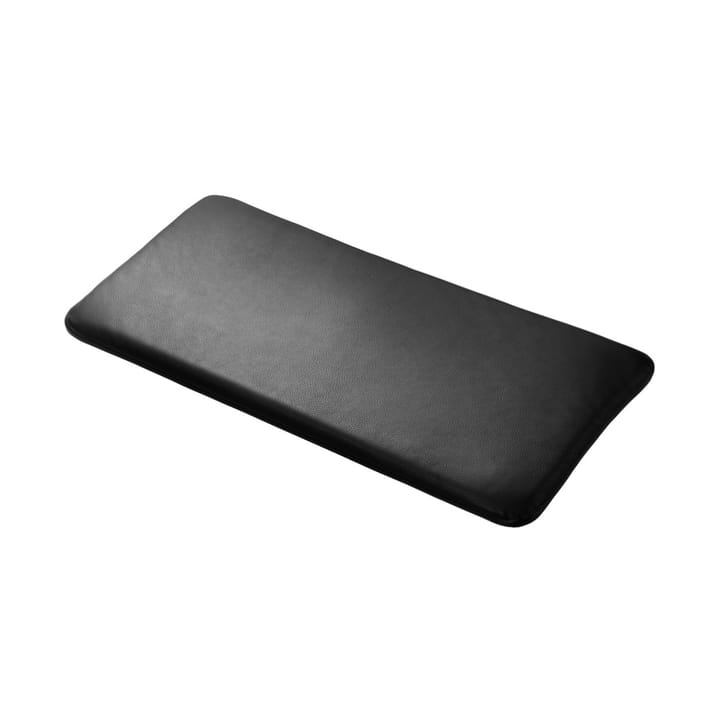 R6 Radius シートクッション 33x65 cm - Black leather - FDB Møbler