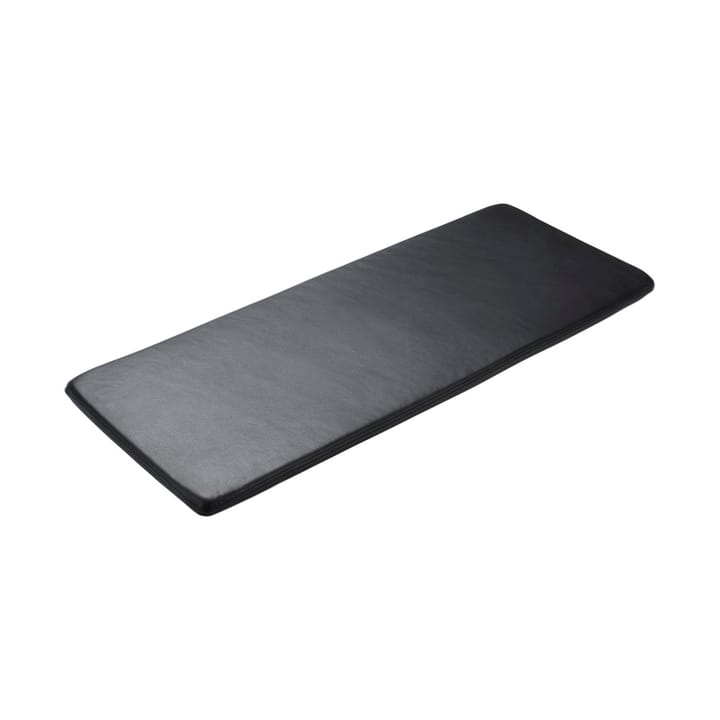 R6 Radius シートクッション 45x109 cm - Black leather - FDB Møbler