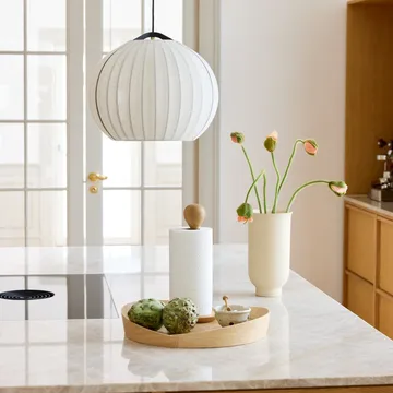 V43 Top トレイ Ø38 cm - Lacquered oak - FDB Møbler