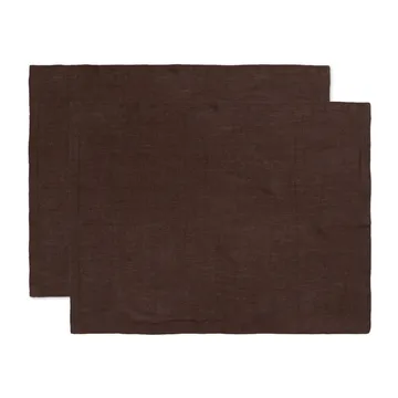Ferm Living プレイスマット 2-pack - Chocolate - Ferm Living | ファームリビング