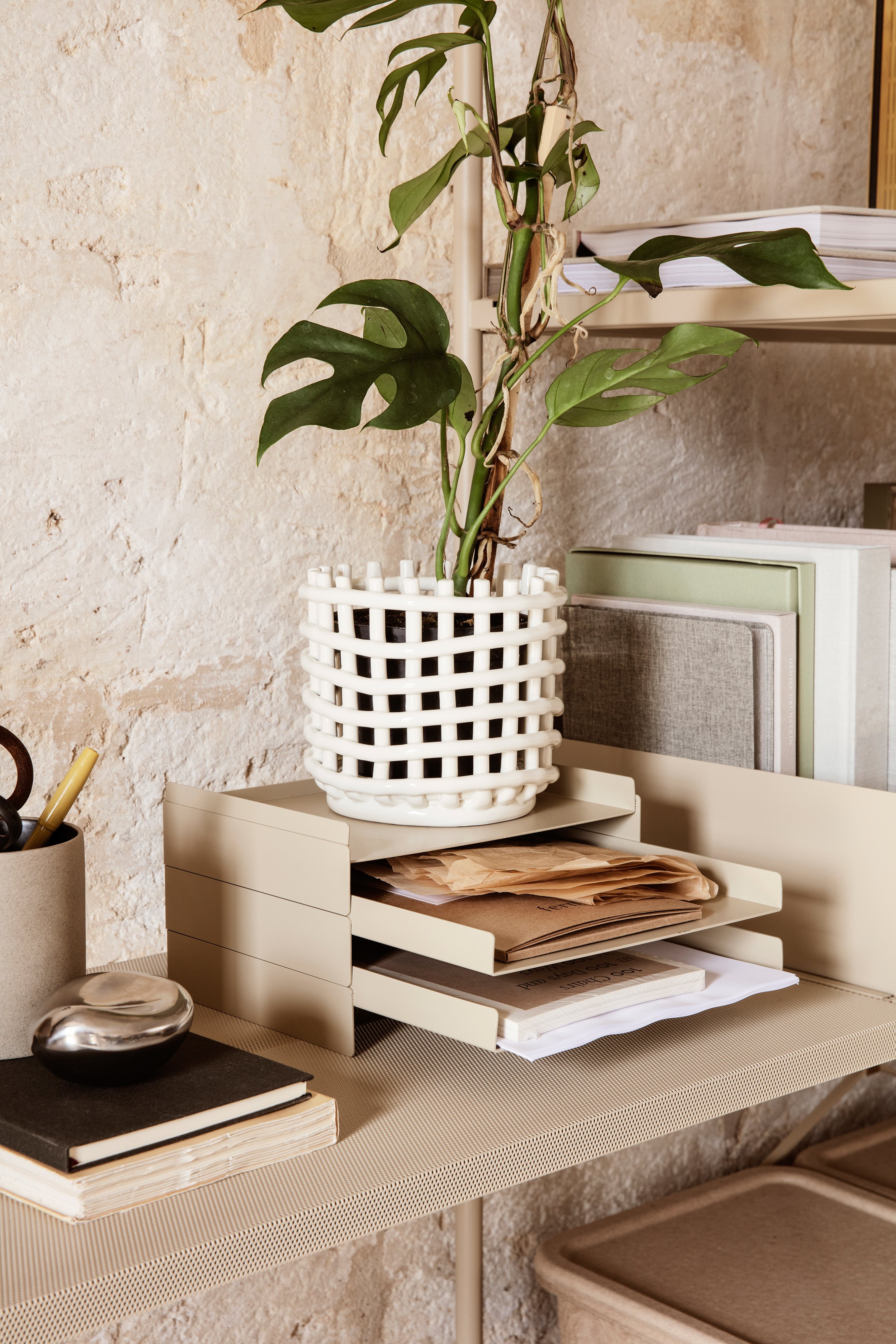 新品未使用 ferm LIVING トイレットペーパーホルダー ファームリビング 
