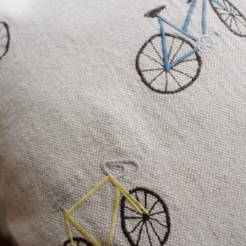 Bicycles クッションカバー 48x48 cm - beige - Fine Little Day | ファインリトルデイ