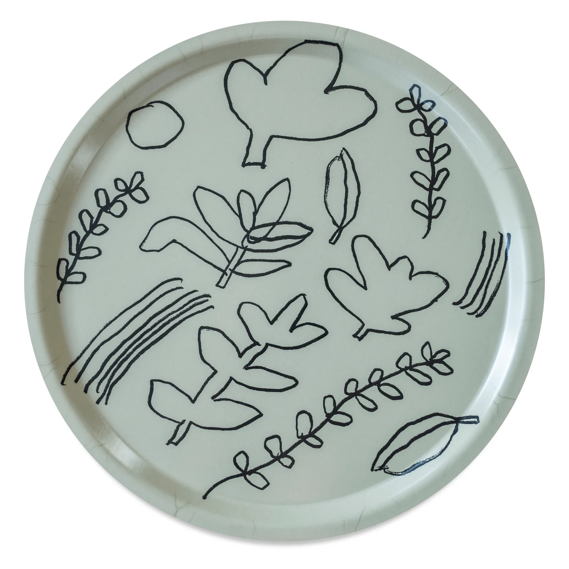 Botanic トレイ 38 cm, olive Fine Little Day | ファインリトルデイ