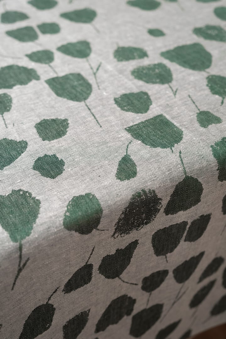 Bouquet テーブルクロス 147x147 cm, Green-off-white Fine Little Day | ファインリトルデイ