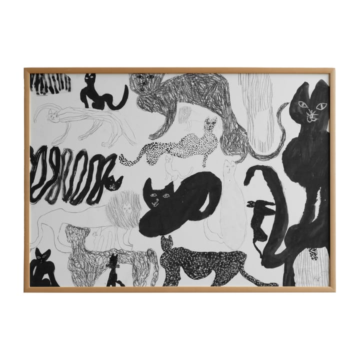 Cats ポスター - 50x70 cm - Fine Little Day | ファインリトルデイ