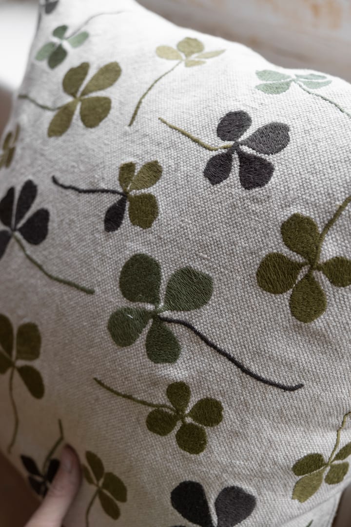 Cloverクッションカバー 48x48 cm, Green-nature Fine Little Day | ファインリトルデイ