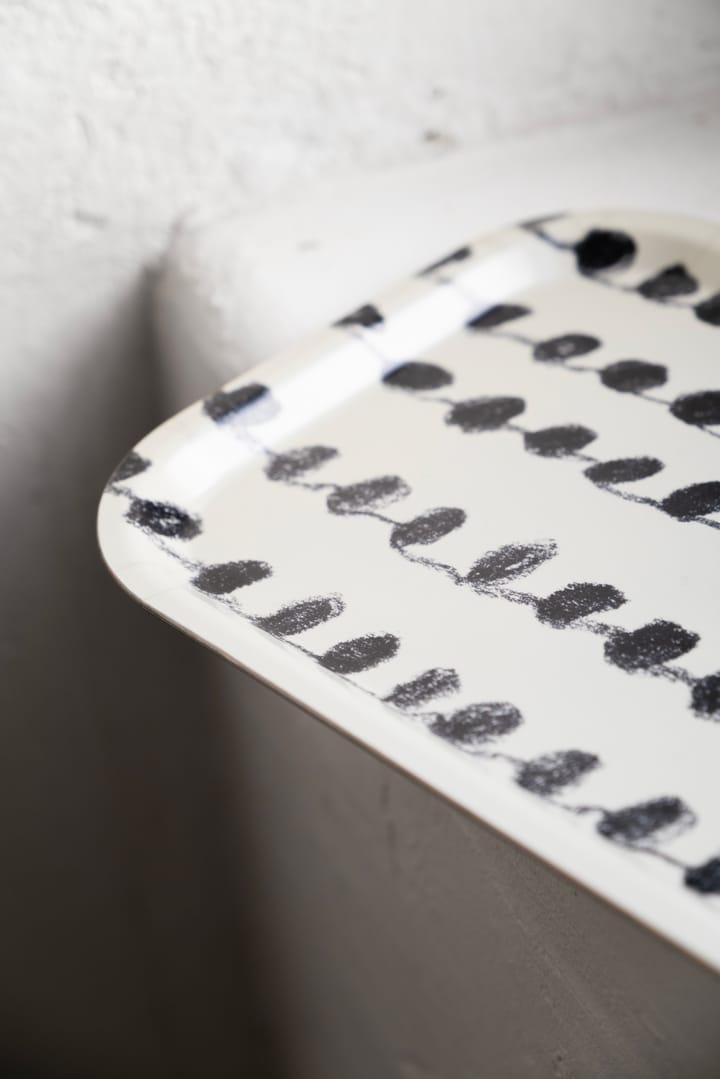 Dot トレイ 22x43 cm, Black-white Fine Little Day | ファインリトルデイ