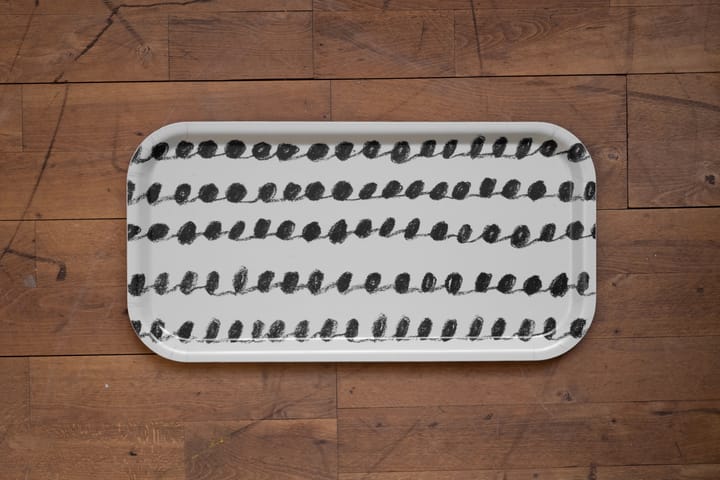 Dot トレイ 22x43 cm, Black-white Fine Little Day | ファインリトルデイ