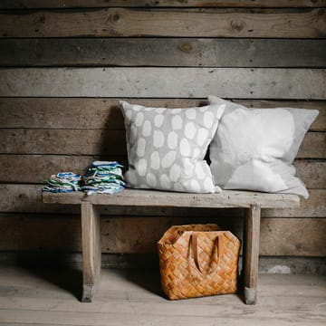 Dots クッションカバー 48x48 cm - beige-white - Fine Little Day | ファインリトルデイ