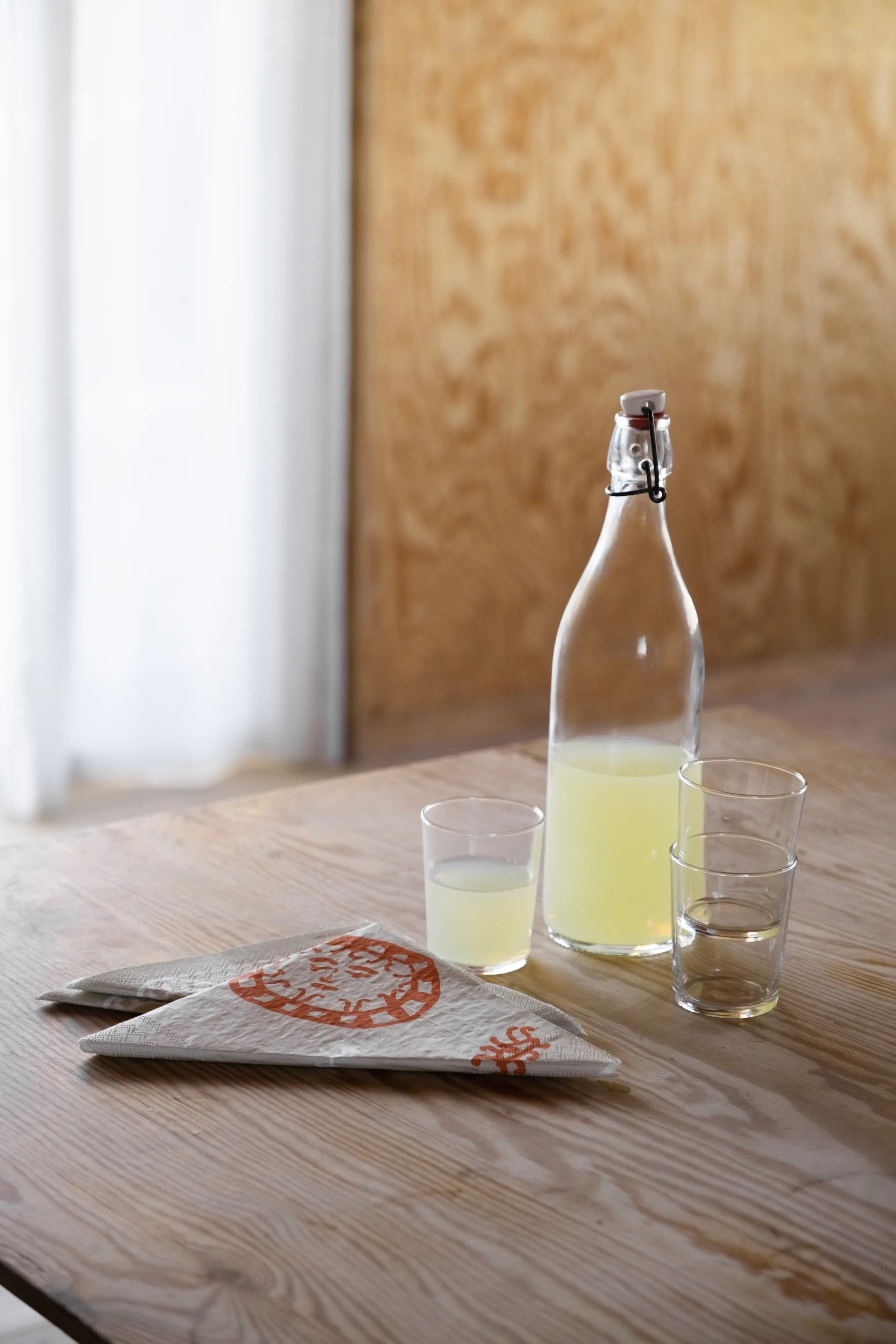 Figures ナプキン 20パック, Beige-red Fine Little Day | ファインリトルデイ