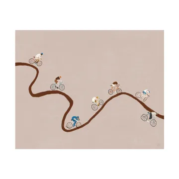 Giro ポスター - Beige, 50x40 cm - Fine Little Day | ファインリトルデイ