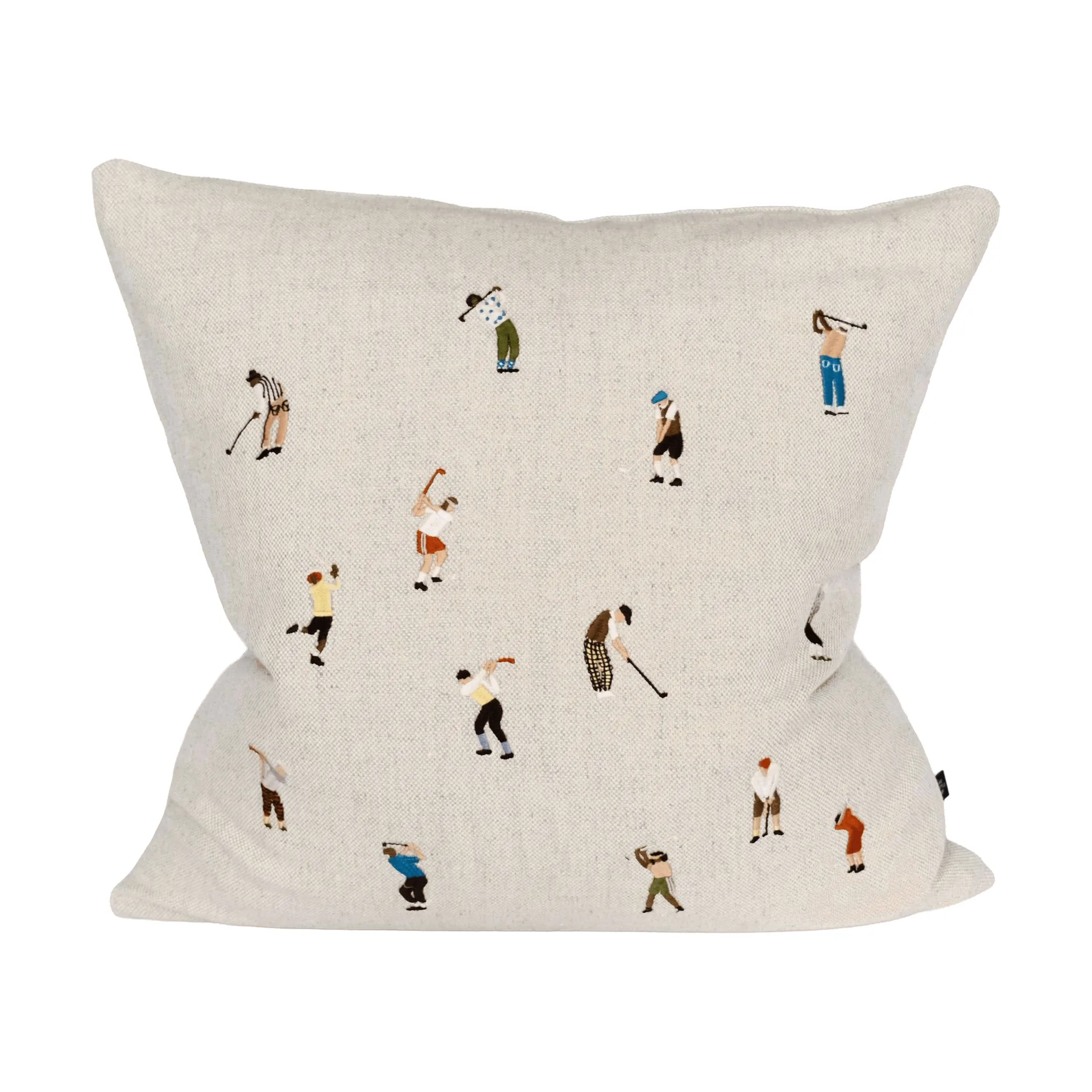 Golfers ピローケース 48x48 cm, Natural Fine Little Day | ファインリトルデイ