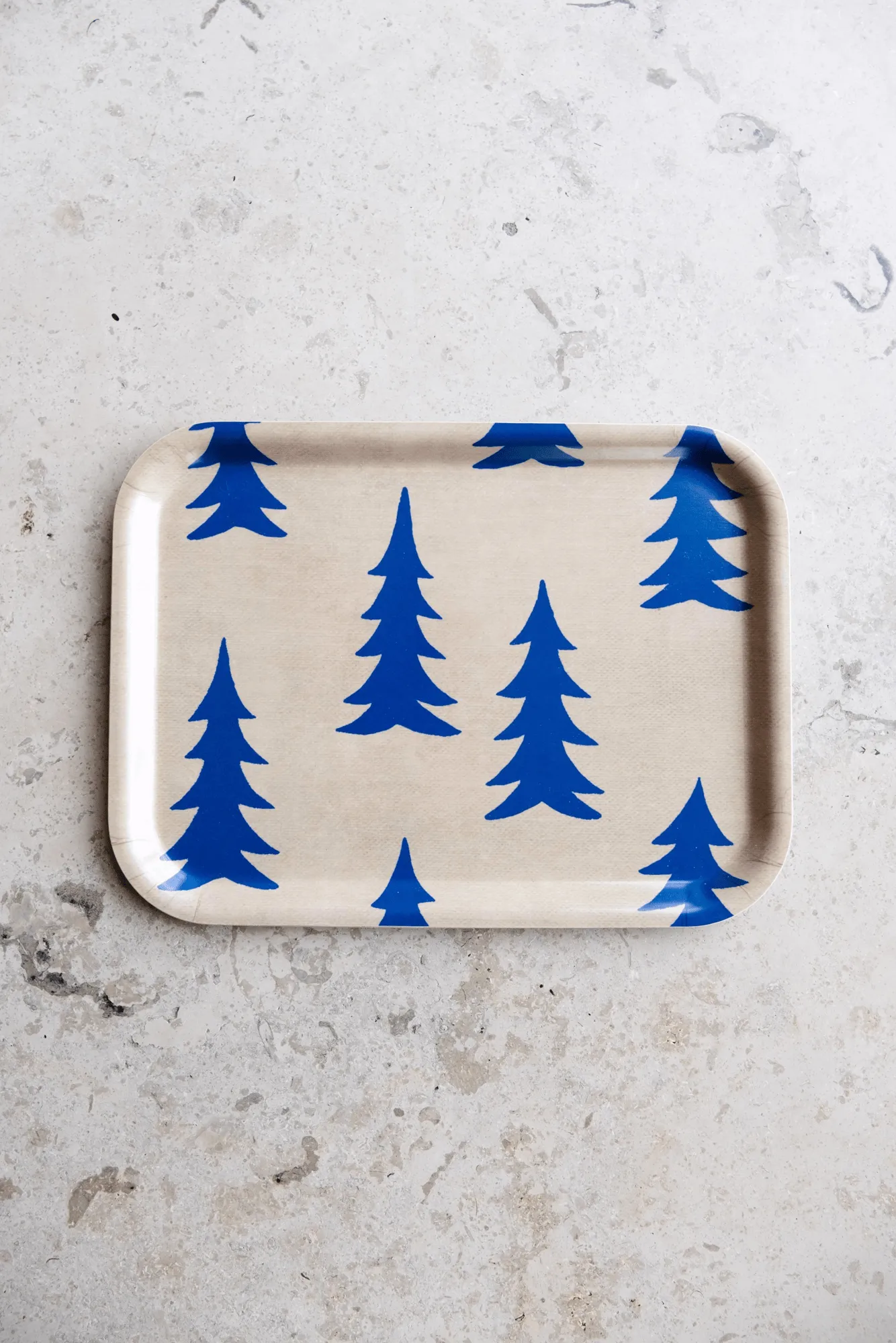 Gran トレイ 20x27 cm, Natural-blue Fine Little Day | ファインリトルデイ