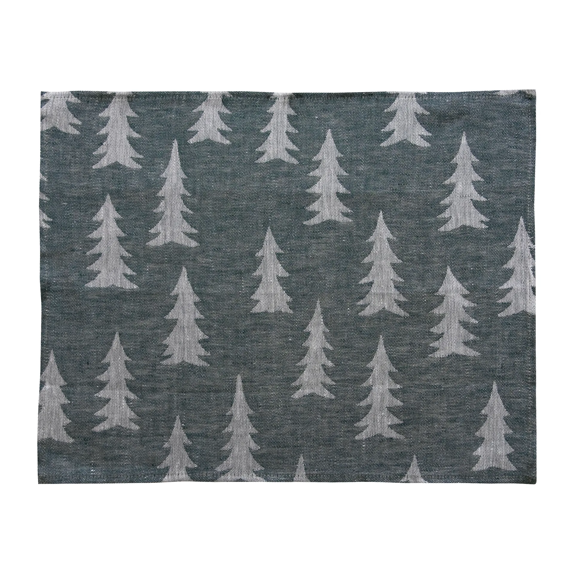 Gran ランチョンマット 37x47 cm, Green-white Fine Little Day | ファインリトルデイ