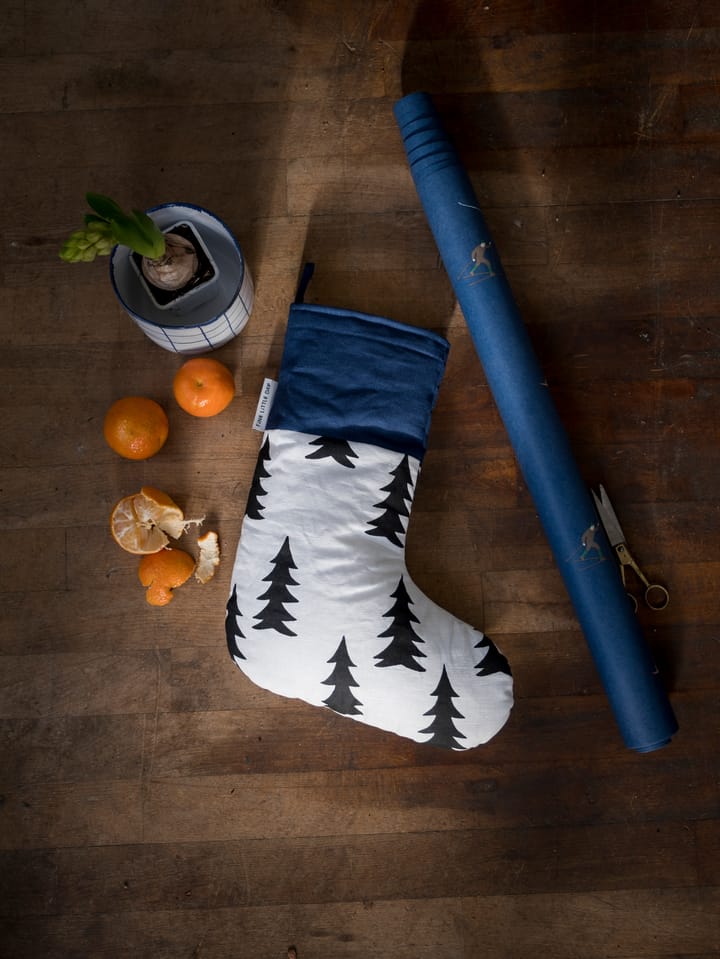 Gran クリスマスストッキング 40 cm, Black-blue-white Fine Little Day | ファインリトルデイ