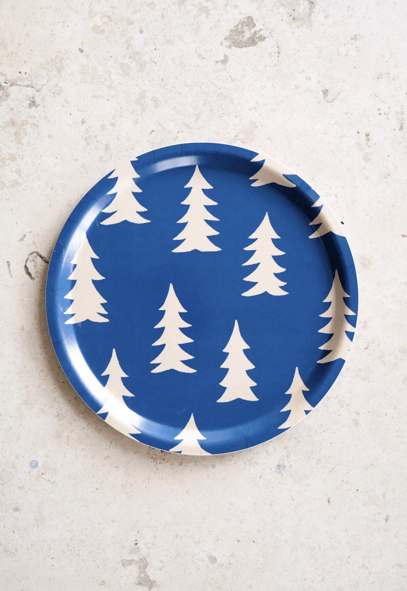 Gran トレイ, Blue-natural, Ø31 cm Fine Little Day | ファインリトルデイ