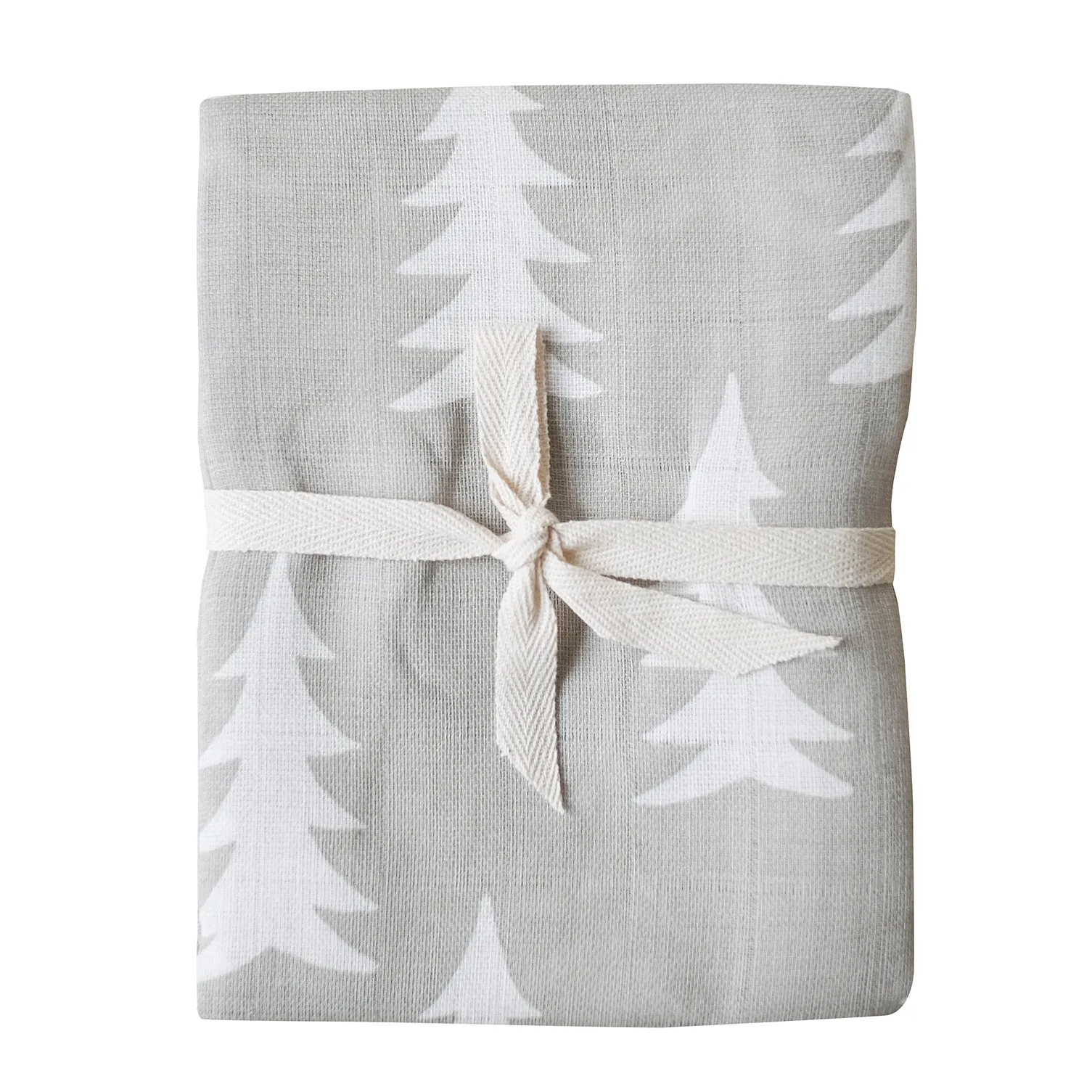 Gran muslinfilt 120x120 cm, grey-white Fine Little Day | ファインリトルデイ