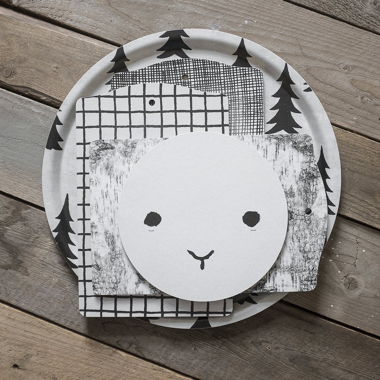 FINE LITTLE DAY | SWIMMERS TRAY | 角トレイ【北欧