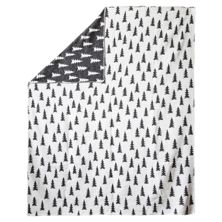 Gran woven ブランケット 140x180 cm - black and white - Fine Little Day | ファインリトルデイ