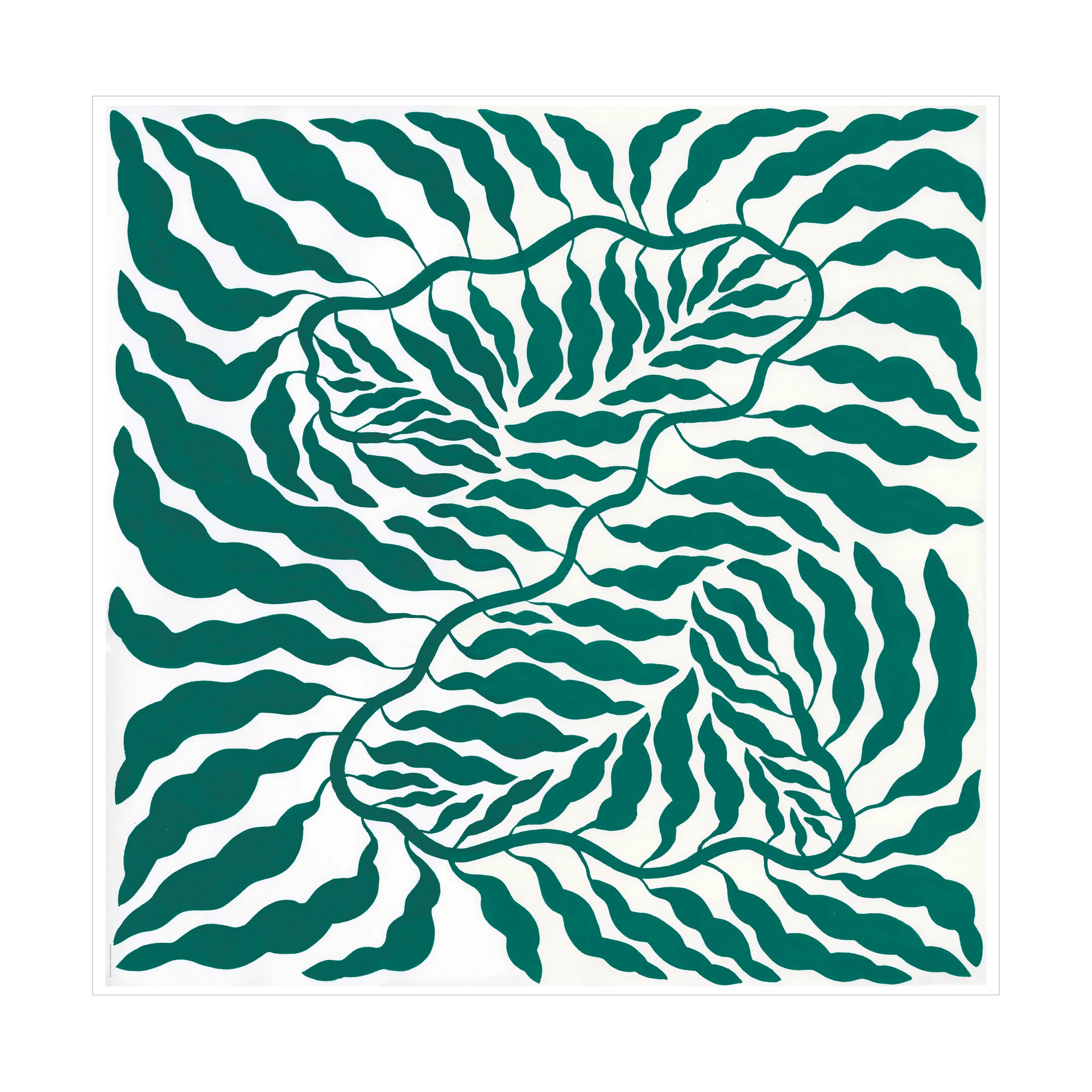 Green ポスター, 70x70 cm Fine Little Day | ファインリトルデイ