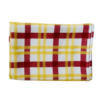 Grid テーブルクロス - Yellow, 147x147 cm - Fine Little Day | ファインリトルデイ