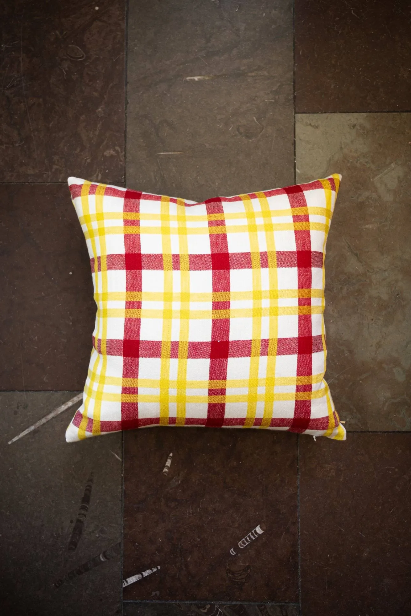 Grid クッションカバー, Yellow, 38x58 cm Fine Little Day | ファインリトルデイ