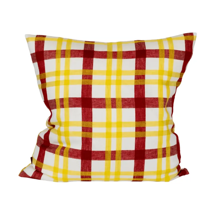 Grid クッションカバー - Yellow, 45x45 cm - Fine Little Day | ファインリトルデイ