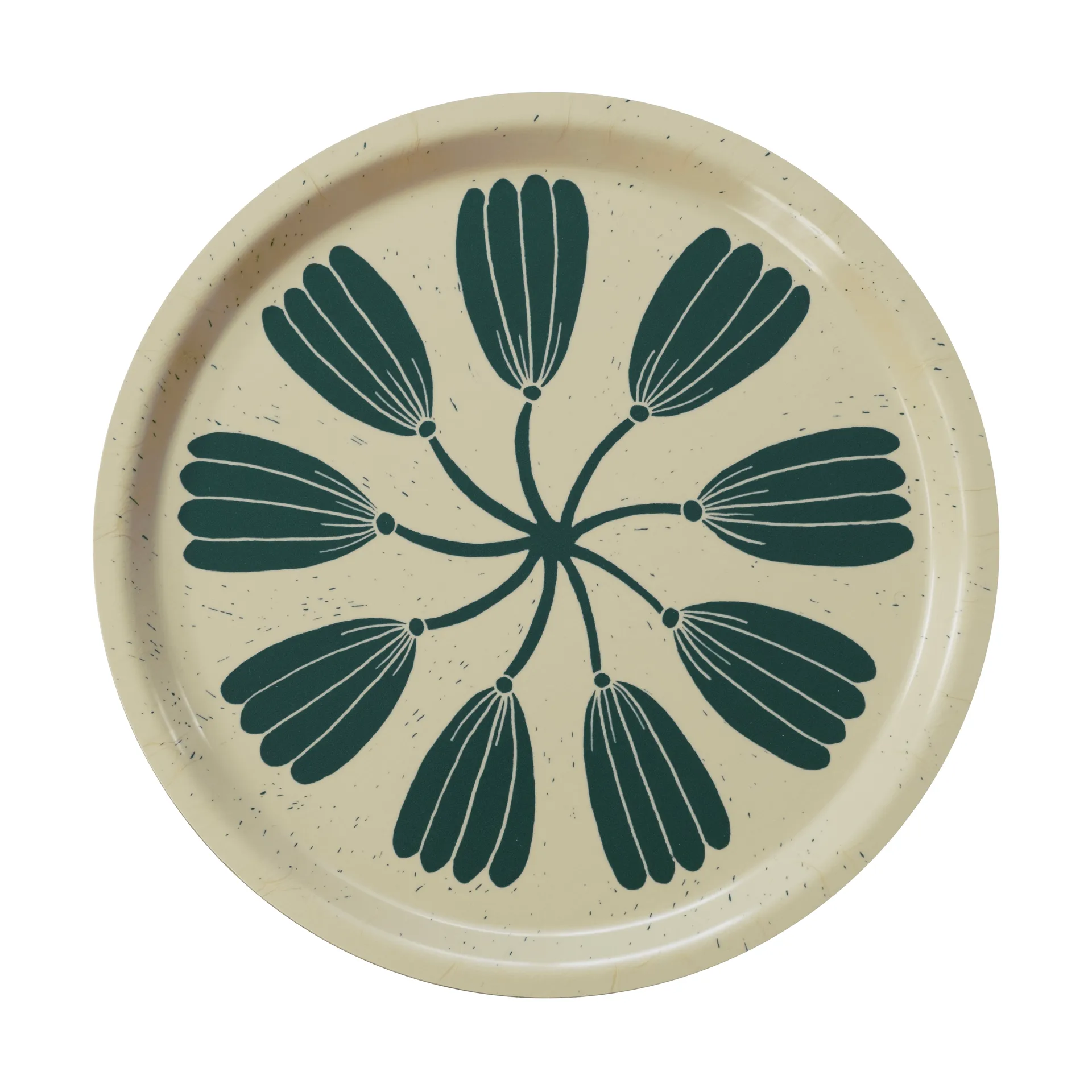 Krans トレイ Ø31 cm, Yellow-green Fine Little Day | ファインリトルデイ