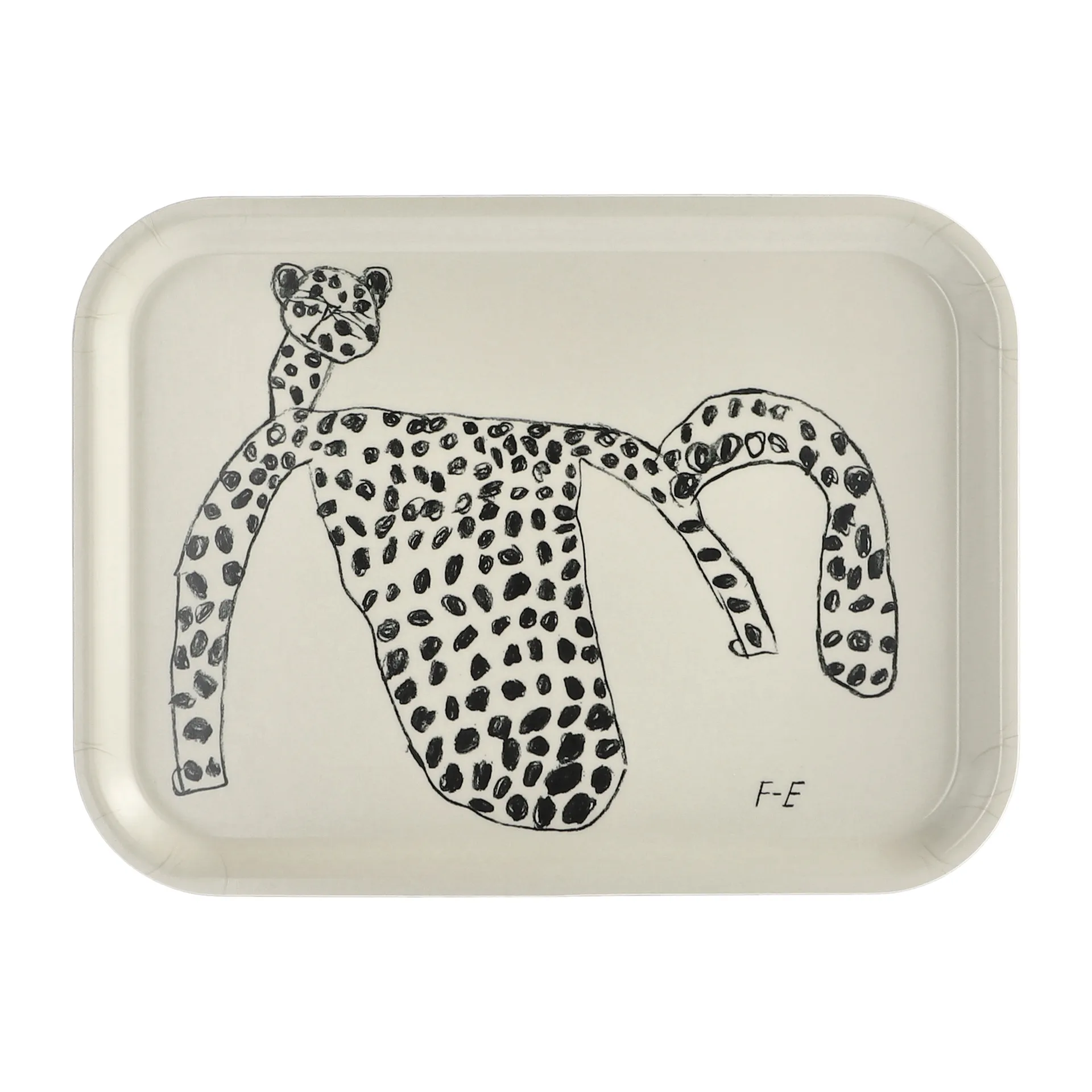 Leo トレイ 20x27 cm, White Fine Little Day | ファインリトルデイ