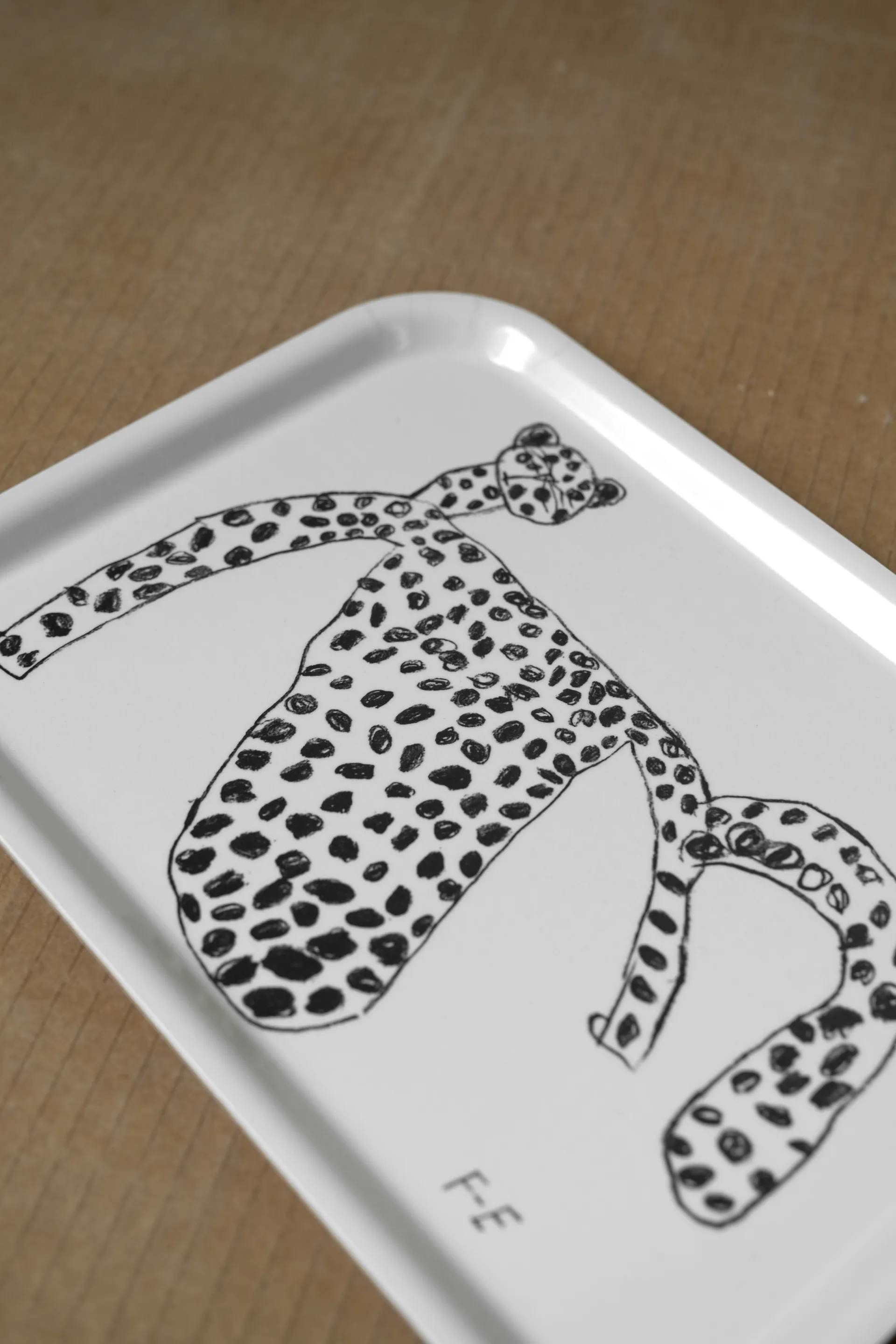 Leo トレイ 20x27 cm, White Fine Little Day | ファインリトルデイ