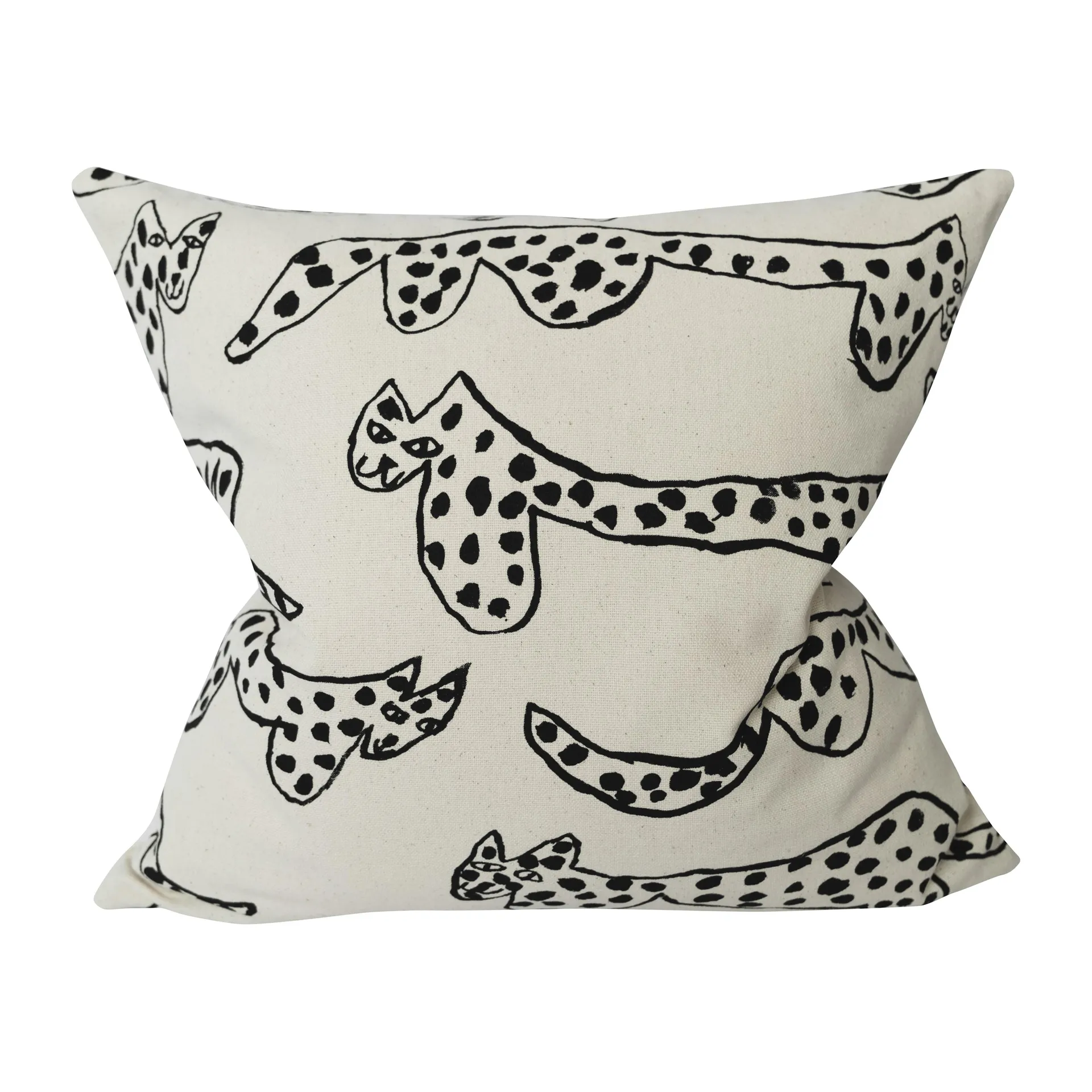 Leo クッションカバー 48x48 cm, Natural Fine Little Day | ファインリトルデイ