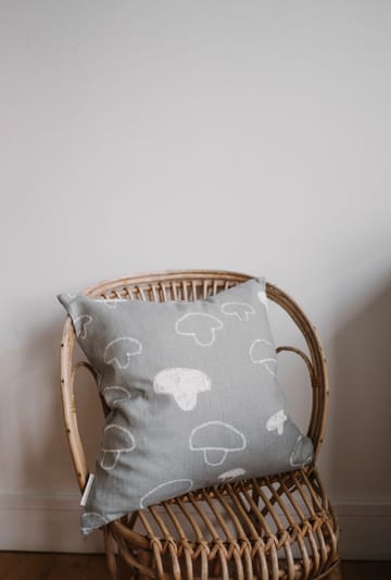 Mushroom ピローケース 48x48 cm - grey - Fine Little Day | ファインリトルデイ