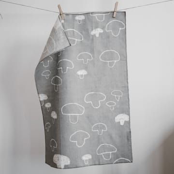 Mushroom キッチンタオル リネン - grey - Fine Little Day | ファインリトルデイ