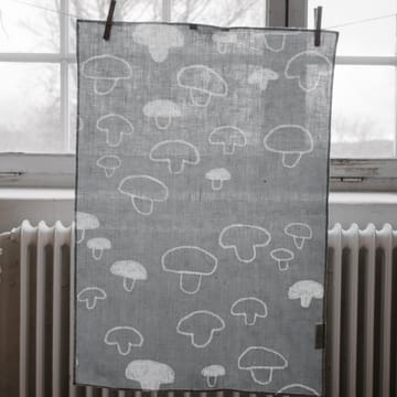 Mushroom キッチンタオル リネン - grey - Fine Little Day | ファインリトルデイ