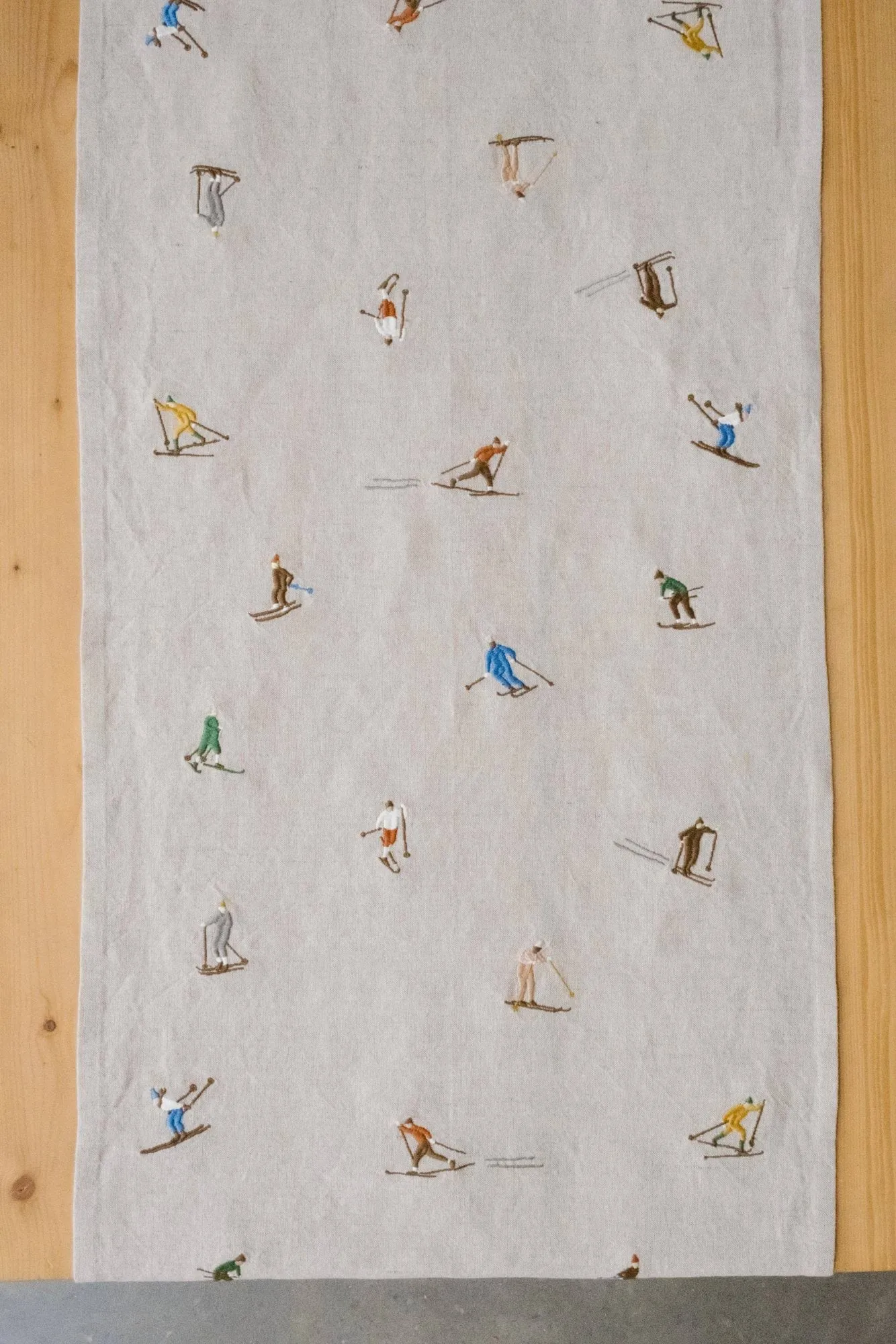 スキーヤー テーブルランナー, Natural, 45x150 cm Fine Little Day | ファインリトルデイ