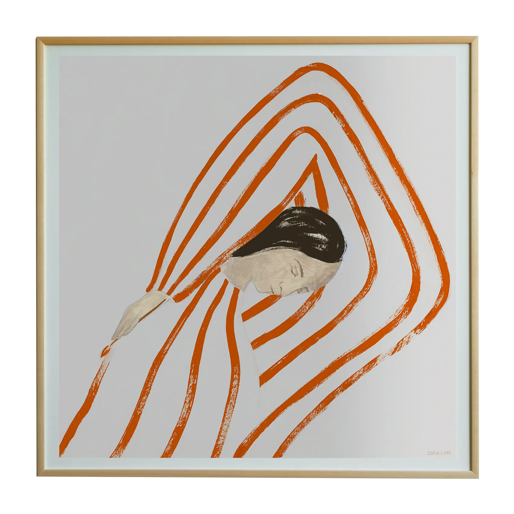 Own strokes ポスター, 70x70 cm Fine Little Day | ファインリトルデイ