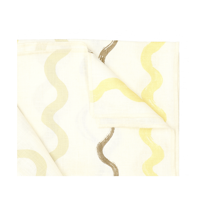 Randig テーブルクロス 149x250 cm, White-yellow Fine Little Day | ファインリトルデイ