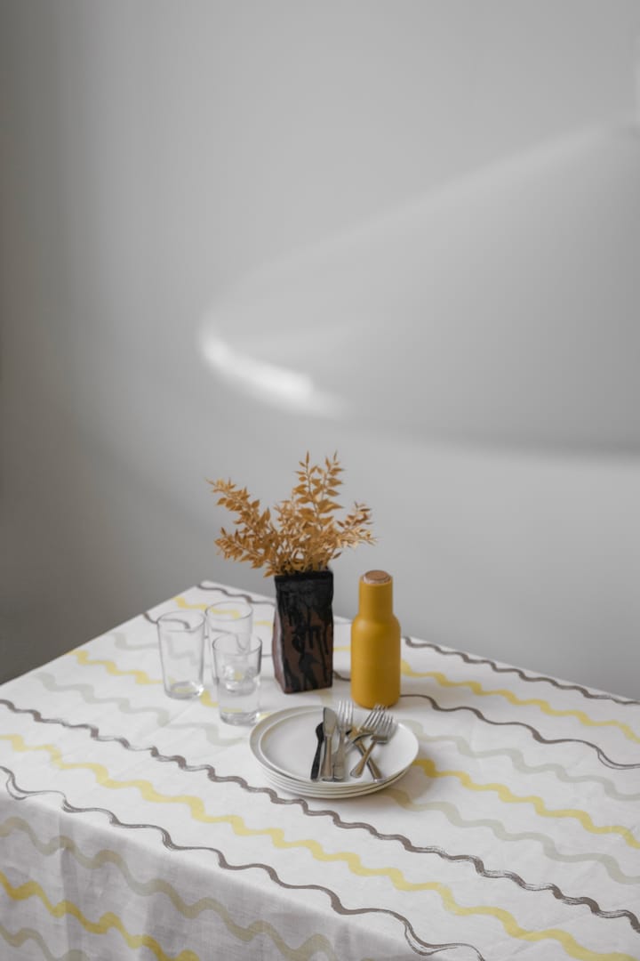 Randig テーブルクロス 149x250 cm, White-yellow Fine Little Day | ファインリトルデイ