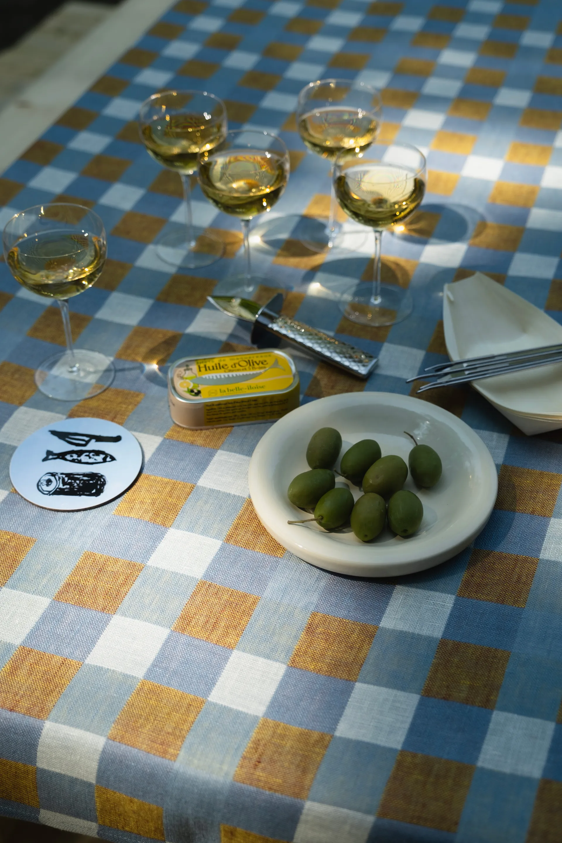 Rutan テーブルクロス 147x250 cm, Oat Fine Little Day | ファインリトルデイ