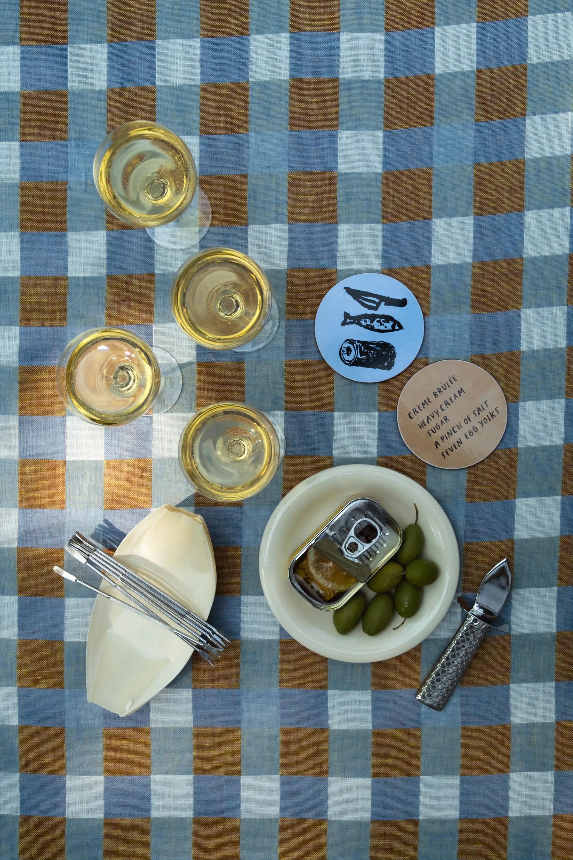 Rutan テーブルクロス 147x250 cm, Oat Fine Little Day | ファインリトルデイ