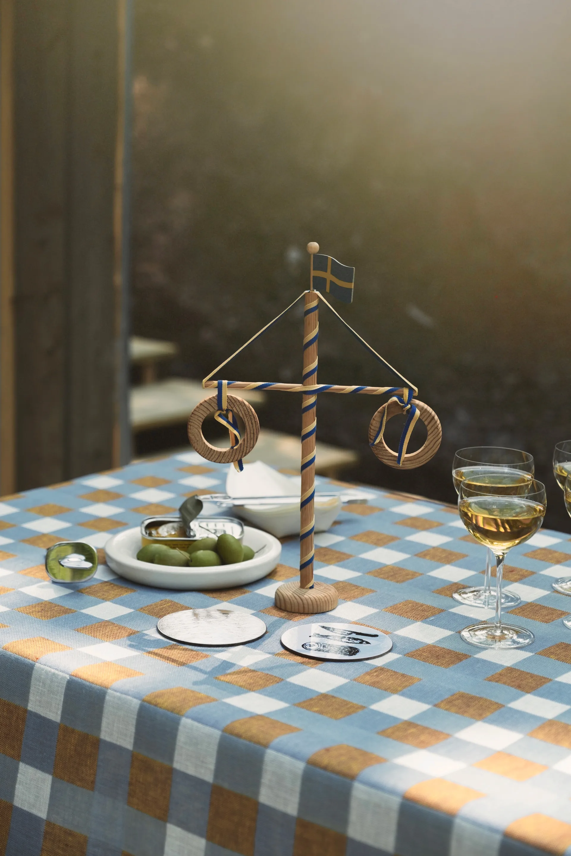 Rutan テーブルクロス 147x250 cm, Oat Fine Little Day | ファインリトルデイ