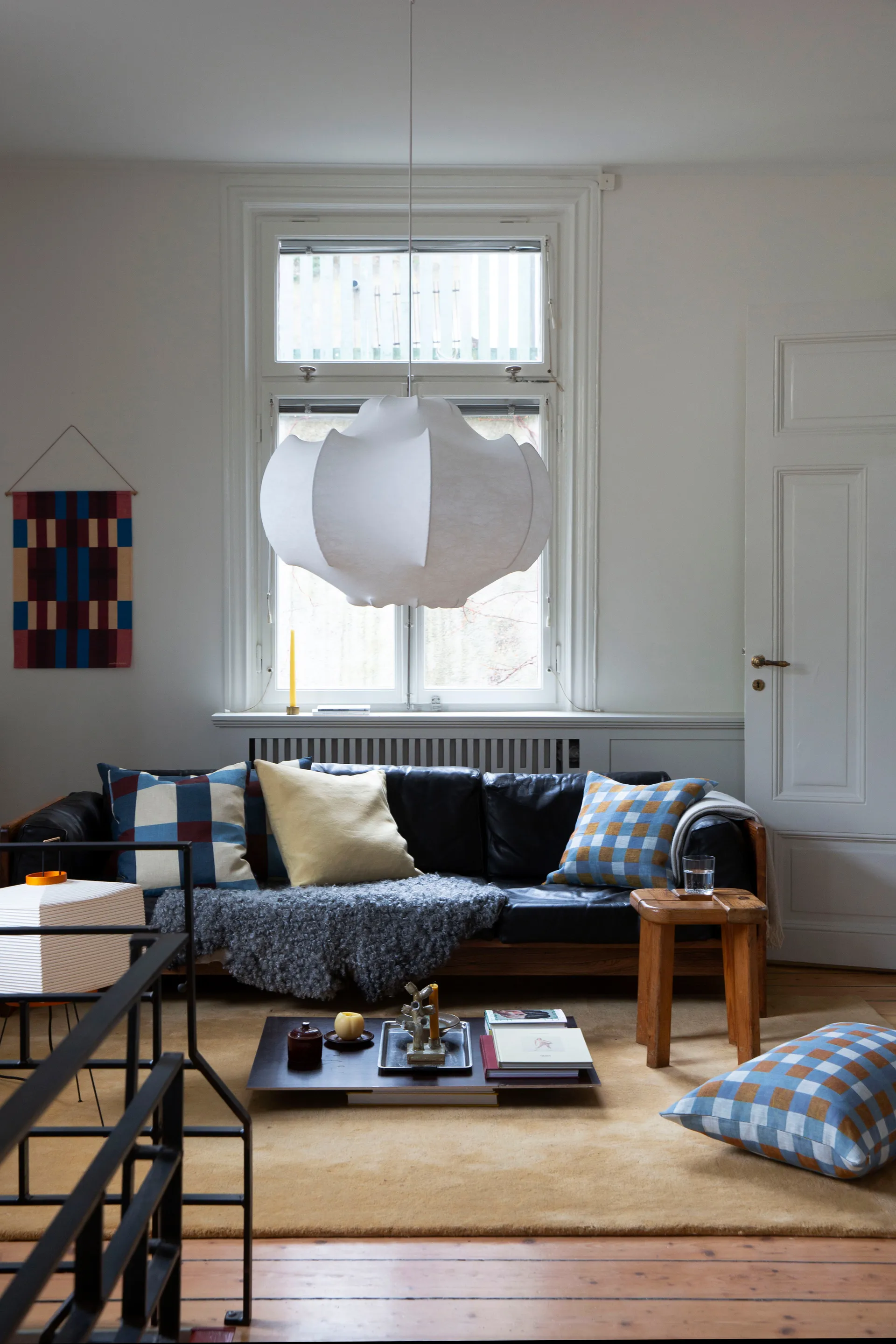 Rutan クッションカバー 45x45 cm, Oat Fine Little Day | ファインリトルデイ