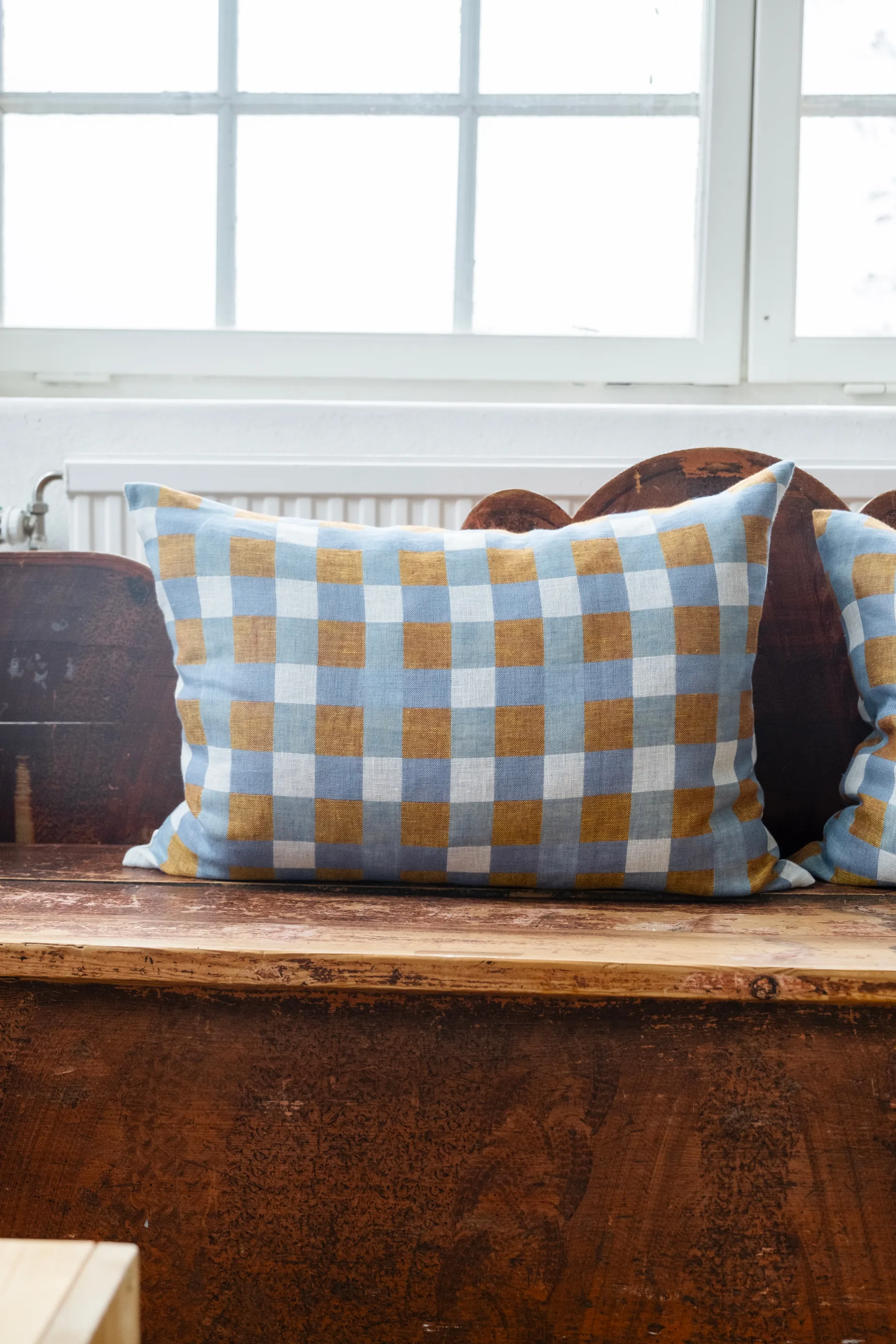 Rutan クッションカバー 48x68 cm, Oat Fine Little Day | ファインリトルデイ