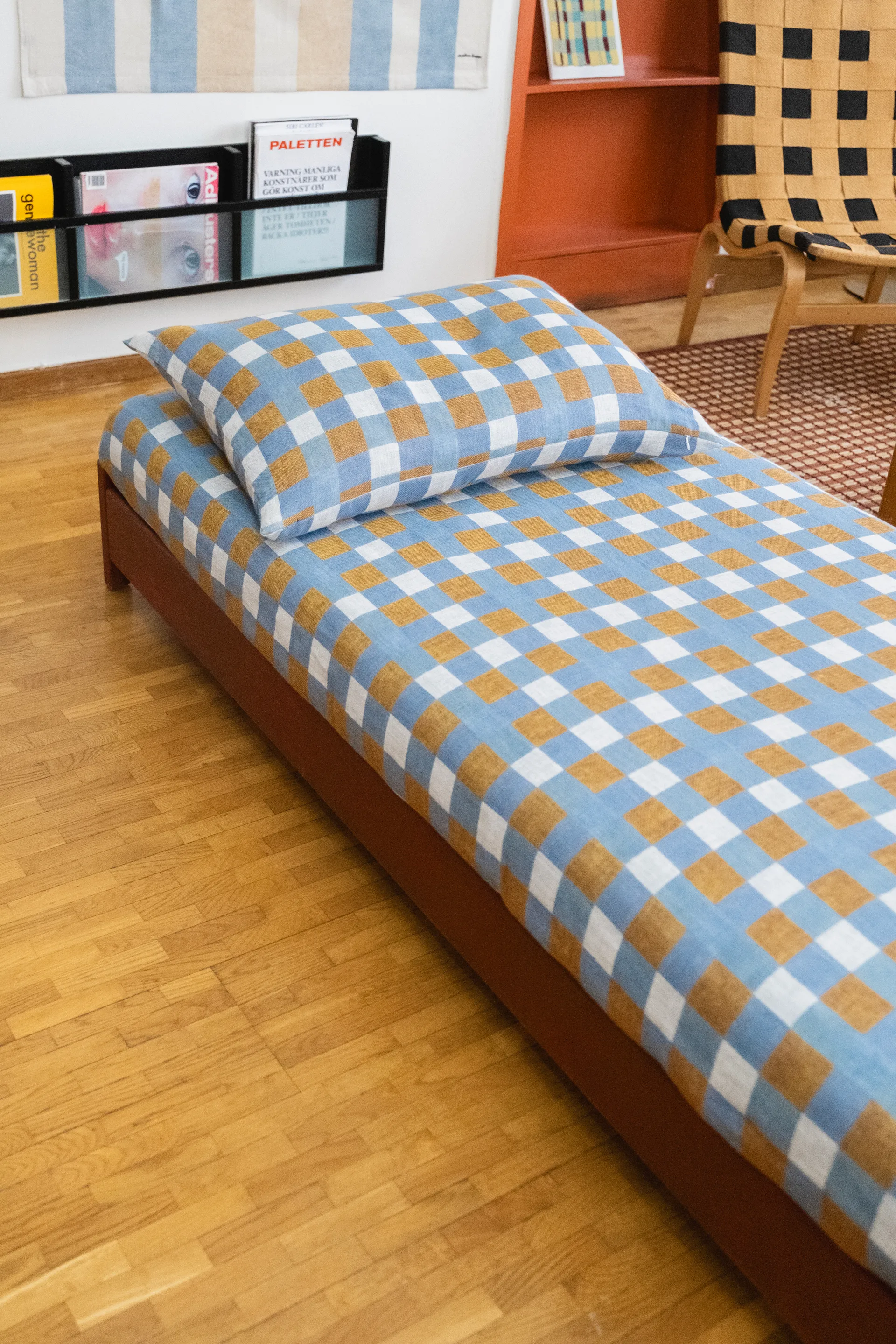 Rutan クッションカバー 48x68 cm, Oat Fine Little Day | ファインリトルデイ