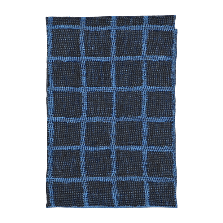 Rutig ジャガード織り キッチンタオル 47x70 cm - Blue-black - Fine Little Day | ファインリトルデイ