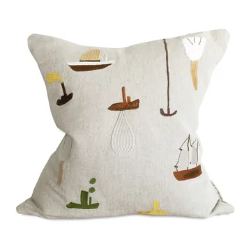 Sail With Me クッションカバー 48x48 cm - Grey - Fine Little Day | ファインリトルデイ