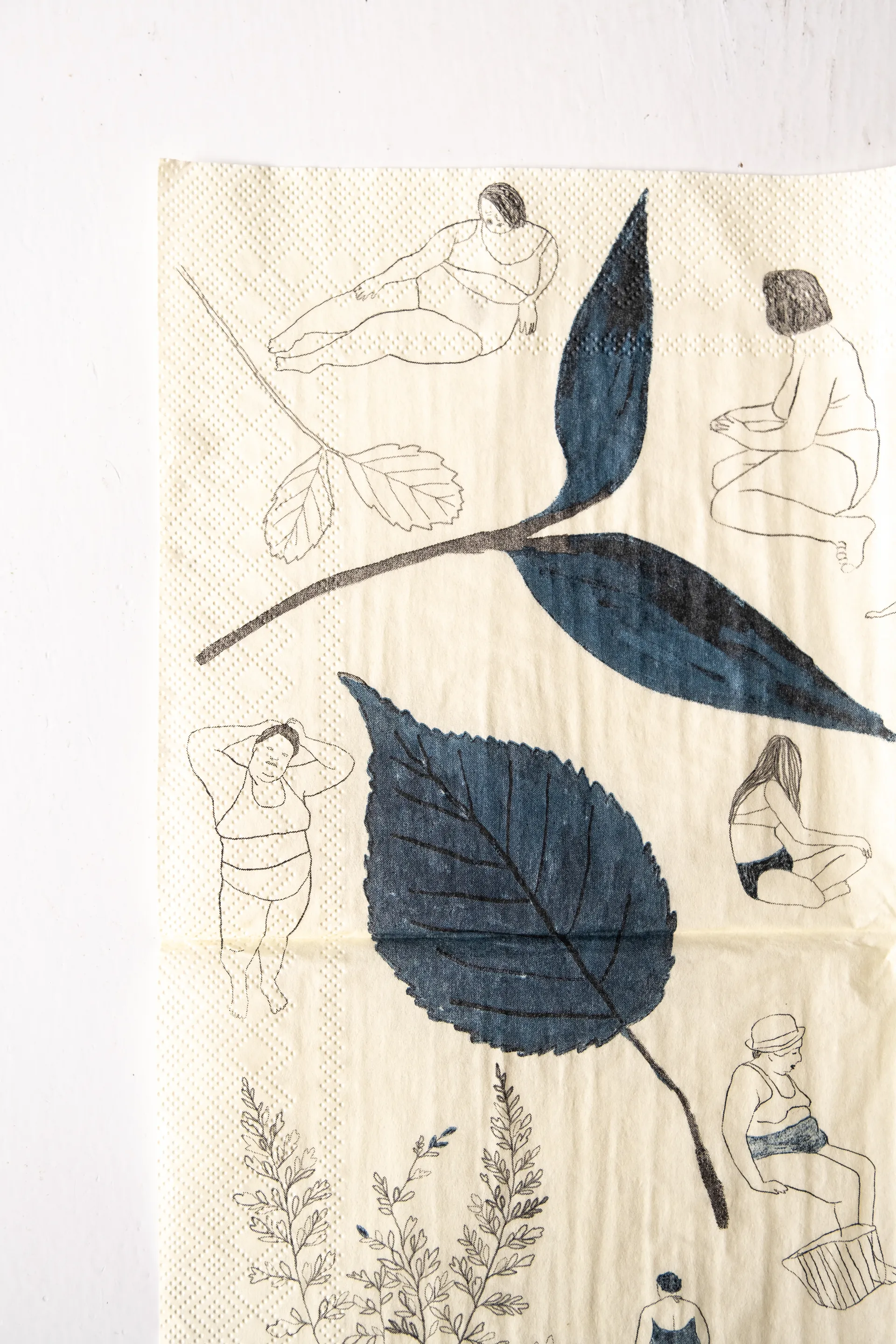 Saltholmen ナプキン 25パック, Yellow-grey Fine Little Day | ファインリトルデイ