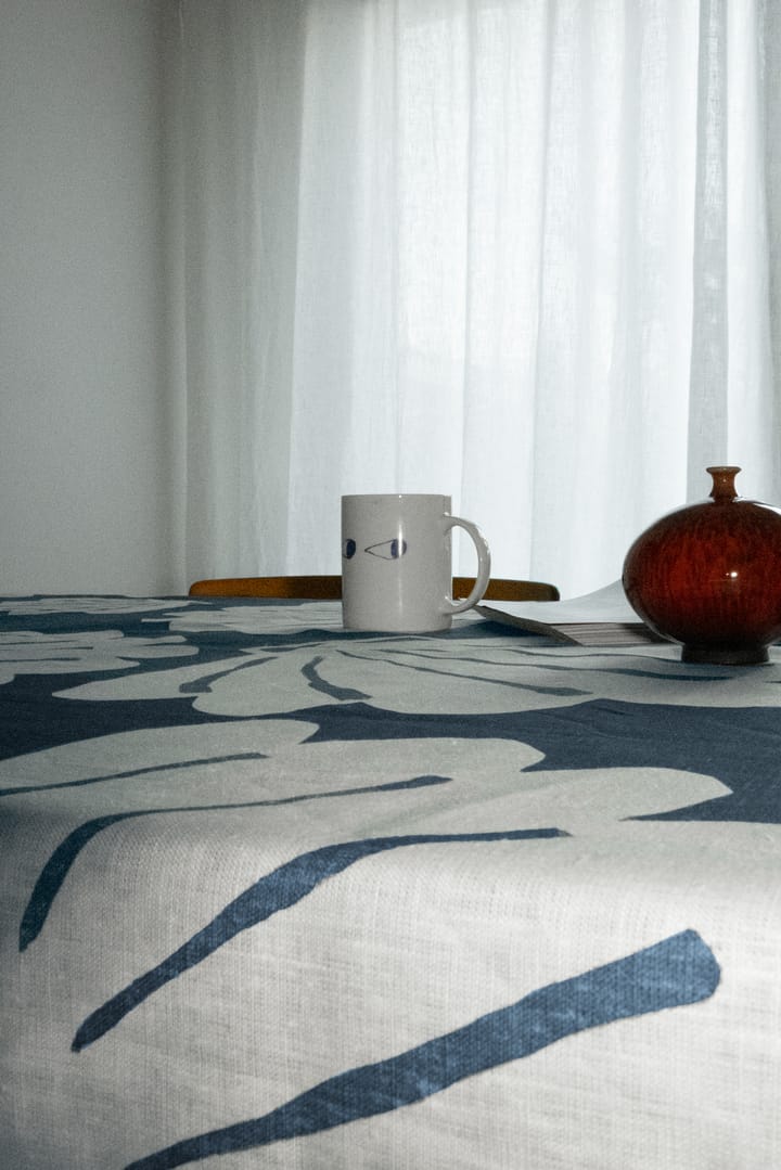 Shell テーブルクロス リネン 149x250 cm, Blue Fine Little Day | ファインリトルデイ
